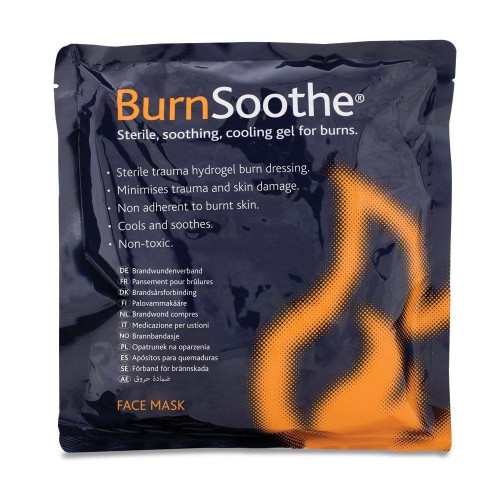 Burnsoothe Burn Gel Dressing Face Mask