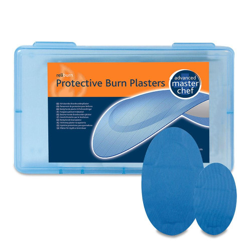 FBU1113 Burn Plasters Sterile Box of 25 Helps Cool and Protect After Burns and Scalds   