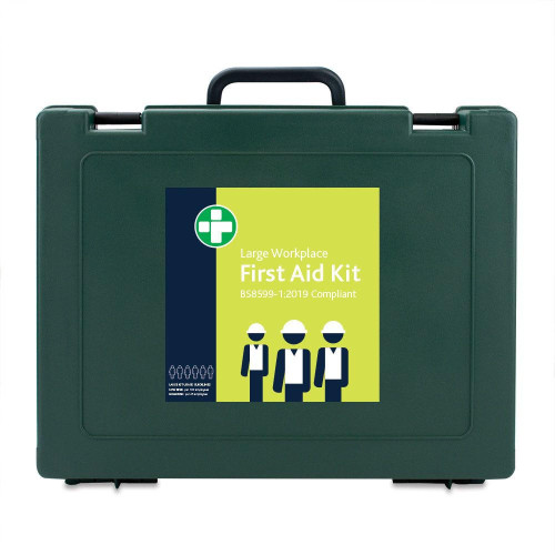 FAK2002 Zafety Supplies First Aid Kit Workplace British Standard BS8599 Large 100+ People