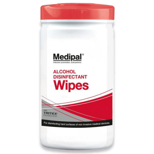 CHW20101P Medipal Alcohol Wipes Tub of 125 Wipes 13x18cm 70% Alcohol    CHW20101P Medipal Alcohol Wipes Tub of 125 Wipes 13x18cm 70% Alcohol