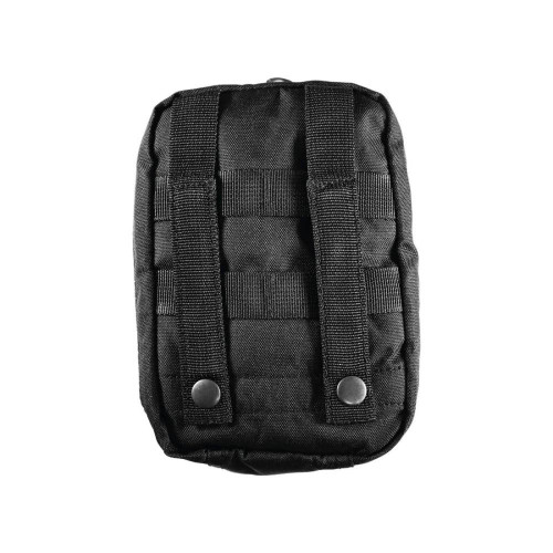 FAK2069V1 IFAK Individual First Aid Kit Complete Kitted in Black Molle Tactical Pouch  Zafety 