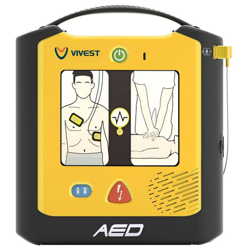 FAQ3960 Vivest AED-1 AED Defibrillator Semi Automatic Compact Lightweight    FAQ3960 Vivest AED-1 AED Defibrillator Semi Automatic Compact Lightweight