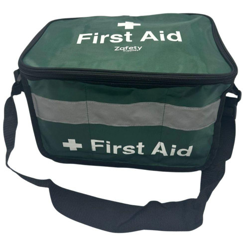 FAK1035P First Aid Kit in Haversack Complete with HSE Compliant Contents  Zafety 