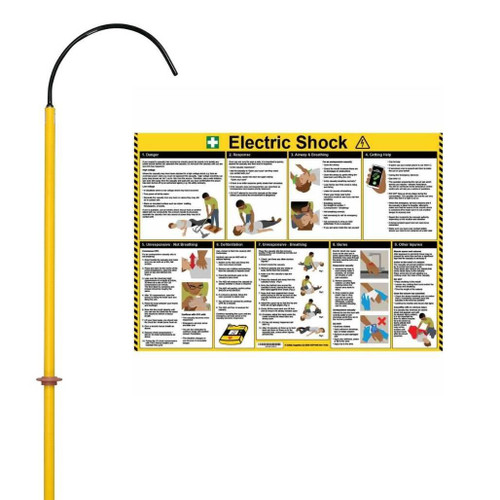 FAQ1000 Electric Shock Rescue Hook with Free First Aid Guidance Poster  Zafety Supplies FAQ1000 FAQ1000 Electric Shock Rescue Hook with Free First Aid Guidance Poster  Zafety Supplies FAQ1000