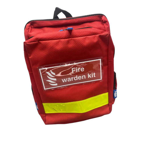 FSQ1014 Fire Warden Kit in RED Emergency Backpack   5060802291599