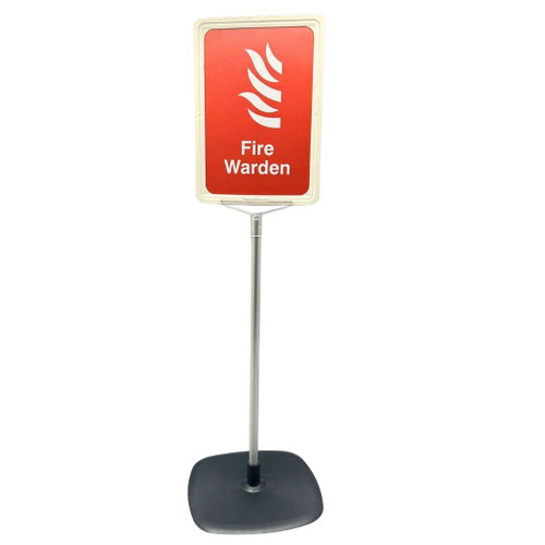 FAQ5105 Fire Warden Desk Sign Flag Freestanding Adjustable up to 80cm  Zafety Supplies FAQ5105 FAQ5105 Fire Warden Desk Sign Flag Freestanding Adjustable up to 80cm  Zafety Supplies FAQ5105