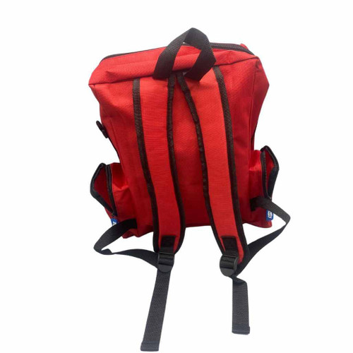 FAK2031RED First Aid Kit for First Aiders in RED Rucksack with Comprehensive Content  Zafety Supplies FAK2031RED