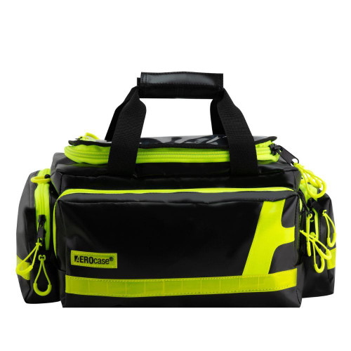 FAK5004BLK Aerocase Pro Emergency Medical Bag BLACK Wipe Clean PVC Large 28 Litre Empty   