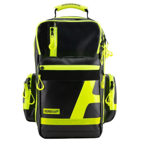 FAK5008BLK Aerocase Pro Emergency Medical Backpack BLACK Large 44 Litre Wipe Clean PVC Empty   HT03-RPL1C-BLK