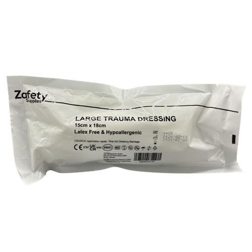 FDR5011 Trauma Dressing for Major Wounds Large 15x18cm  in packaging