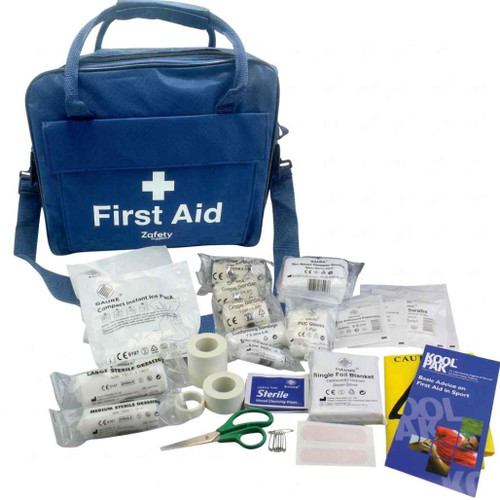 FAK6000 Football First Aid Kit In Sports Medical Bag with Shoulder Strap  Zafety