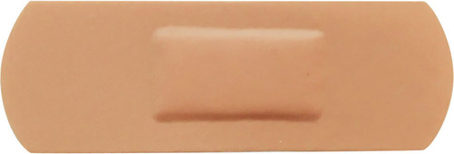 Zafety Washproof Finger Plasters Pink 7.2x2.5cm Strip Box of 100 Hypoallergenic