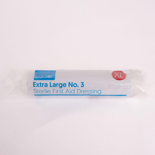 Zafety Extra Large Dressing with Bandage Sterile HSE 28 x 18cm Pad