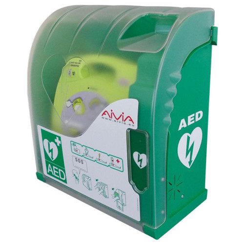 Aivia Indoor AED Cabinet With Alarm Aivia Fits All AED Units