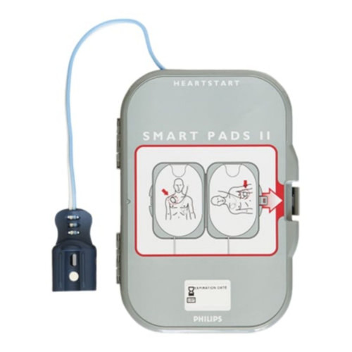 Philips Heartstart FRX Defibrillator AED Smart Pads II