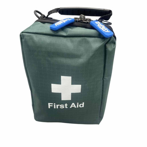 FAK5107 First Aid Pouch Premium With Belt Attachment and Handle Empty 13x20x8cm  Zafety 