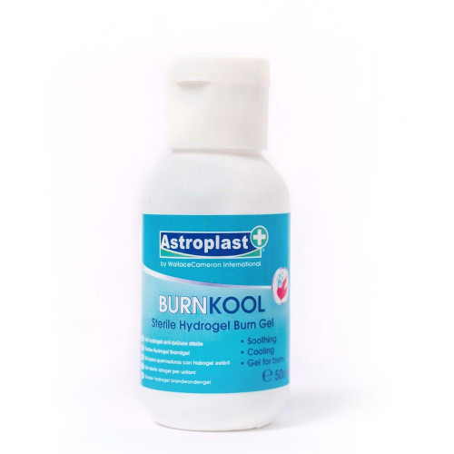 Burn Gel Dressings Bottles and Sachets for Cooling Burns