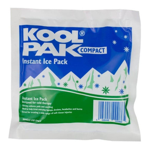 Koolpak Instant Ice Pack Compact for Treating Bumps Sprains Koolpak Instant Ice Pack Compact for Treating Bumps Sprains