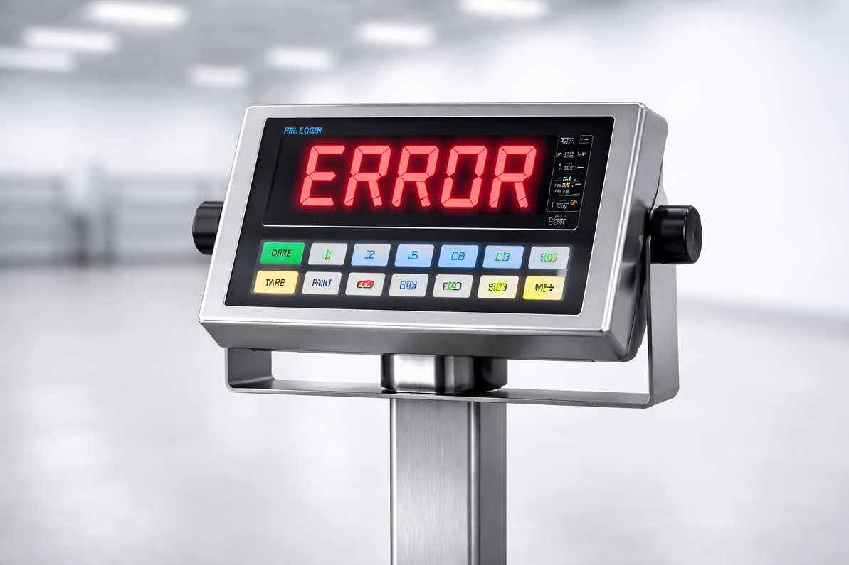 What to Do When Your Industrial Scale Fails: Troubleshooting Guide