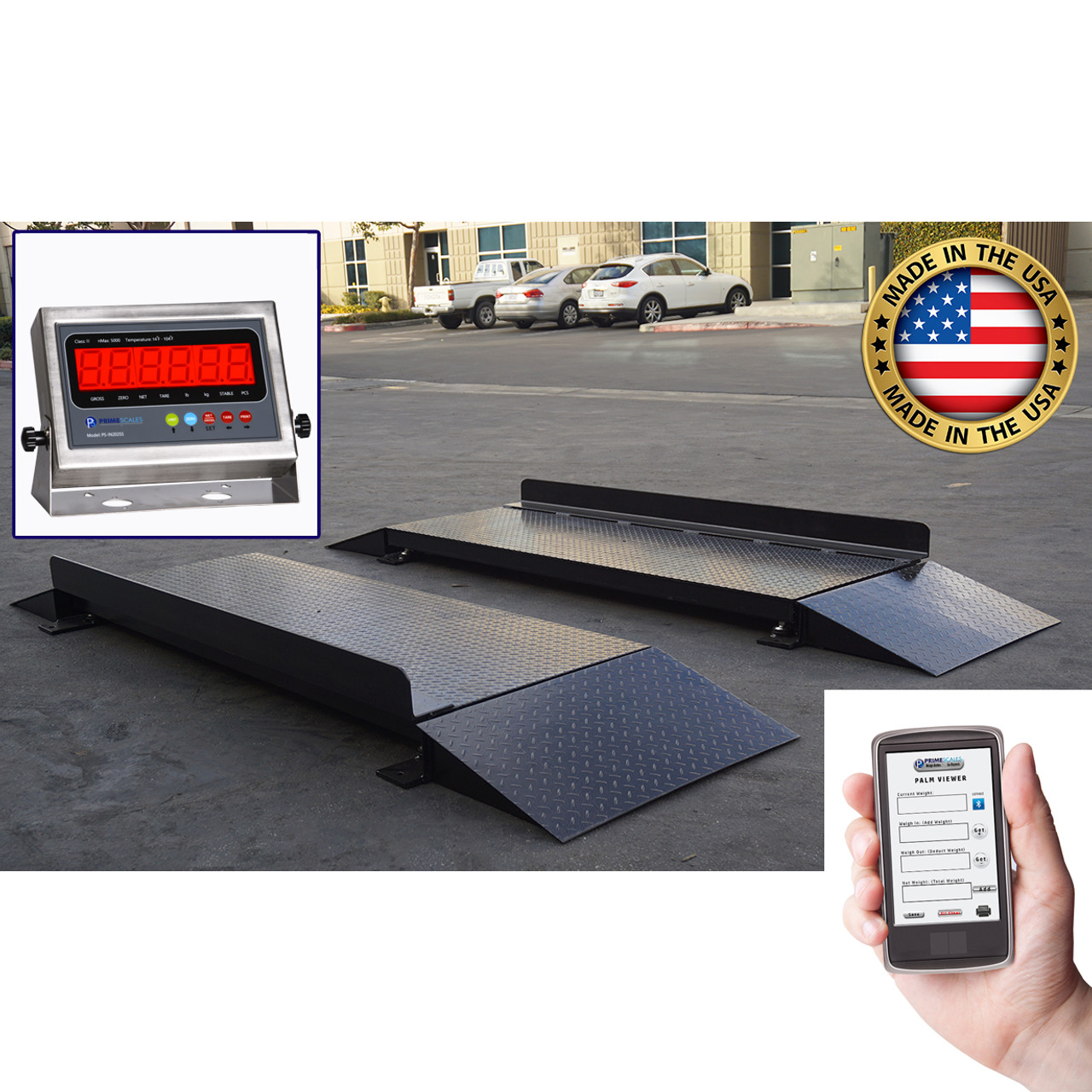 Portable Truck Scale NTEP Approved - Prime USA Scales