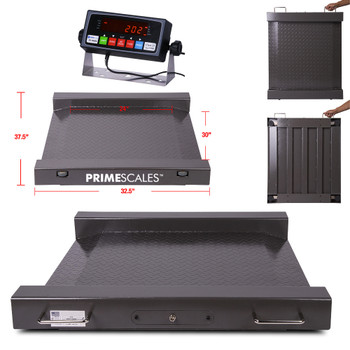 SR755i Multi-Purpose Wheelchair Scale (28 x 28)