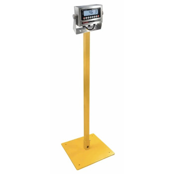 Floor Scale Pallet Industrial 5000lb 1lb 4'x4' (48"x 48")  with PS-IN202S Stainless steel NTEP Legal for Trade Indicator