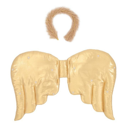 What does every little angel need?! Gold Angel Wings.

