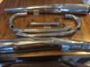 "COMPLETE" CHROME EXHAUST PACKAGE - MUFFLERS, PIPES ETC - KC1284