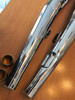 CHROME MUFFLERS 38+40MM PIPES- 18121233210