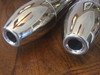 SET BEAUTIFUL STAINLESS CIGAR SHAPE MUFFLERS - 18121232920-1