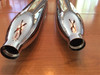 R50-60/2 SEAMLESS CHROME MUFFLER SET - 18124090000-2