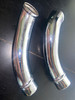 USED/NEW R50 R50/2 PAIR CHROME INTAKE TUBES - 11610043174-1