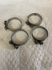 USED SET CLAMPS FOR INTAKE RUBBERS CARB TO TUBE - 11610043160