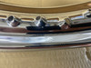 #2 NOS CHROME WHEEL 2:15X18 40 SPOKE X2- 36314038217