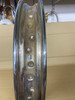 #2 NOS CHROME WHEEL 2:15X18 40 SPOKE X2- 36314038217