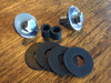 HEADLIGHT MOUNT PKGE PSS BOLTS, WASHERS, RUBBERS. - 61318050134