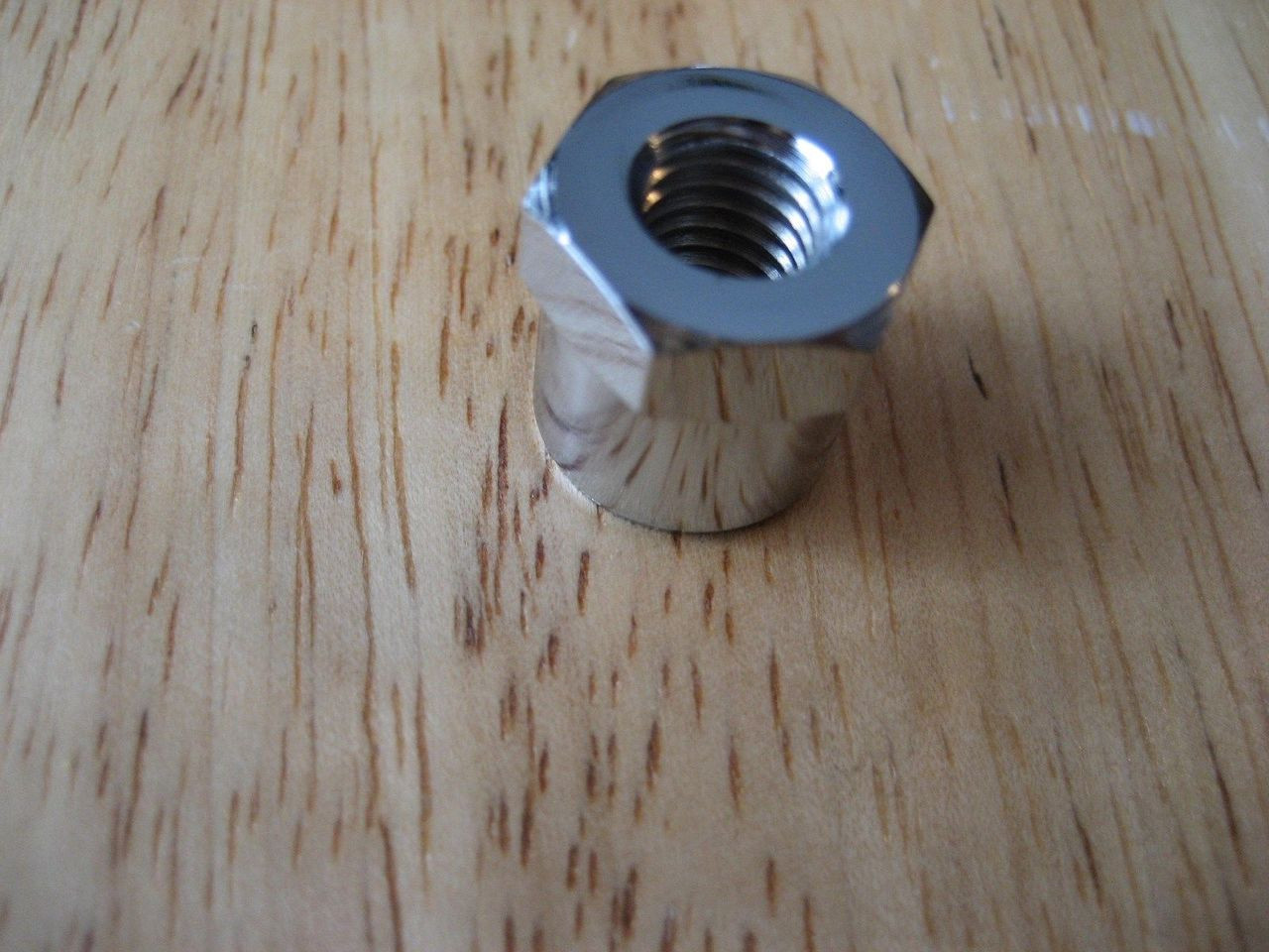 R25-27+R51/2 CHROME VALVE COVER NUT - 11120021156