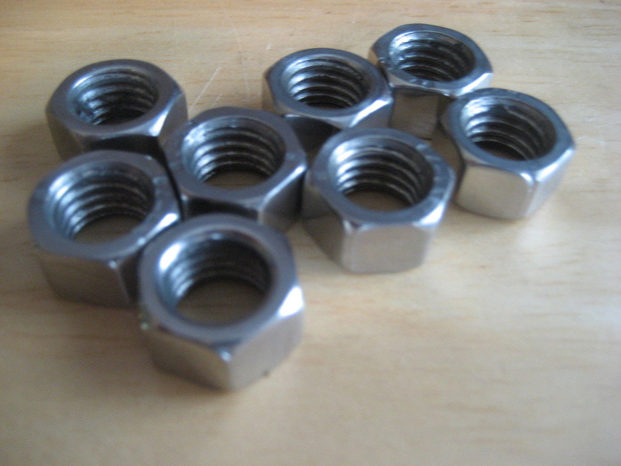 PLATED 10MM CYLINDER BASE NUTS 14MM HEX SIZE - 11110001104-2