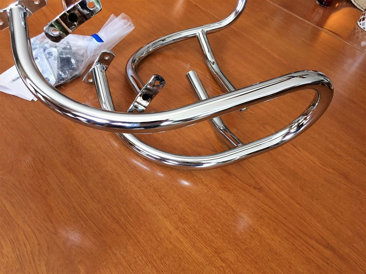 /2 CHROME WRAP AROUND ENGINE BARS W/HDWR- 71609024159
