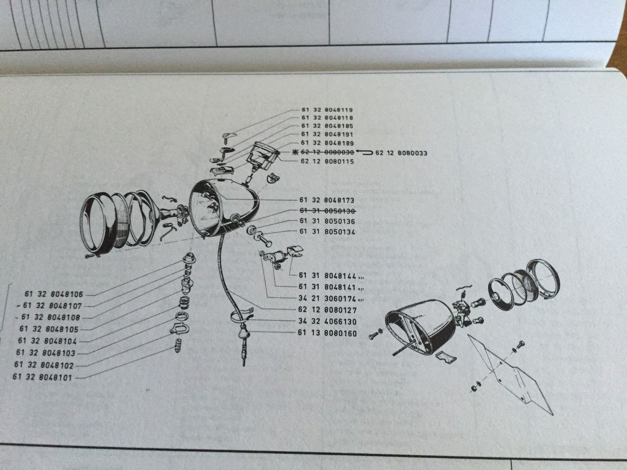 BMW R26.27.50/50S.60/69S純正パーツリスト西ドイツ製中古 BMW R26.27.50/50S.60/69S純正パーツリスト西ドイツ製中古