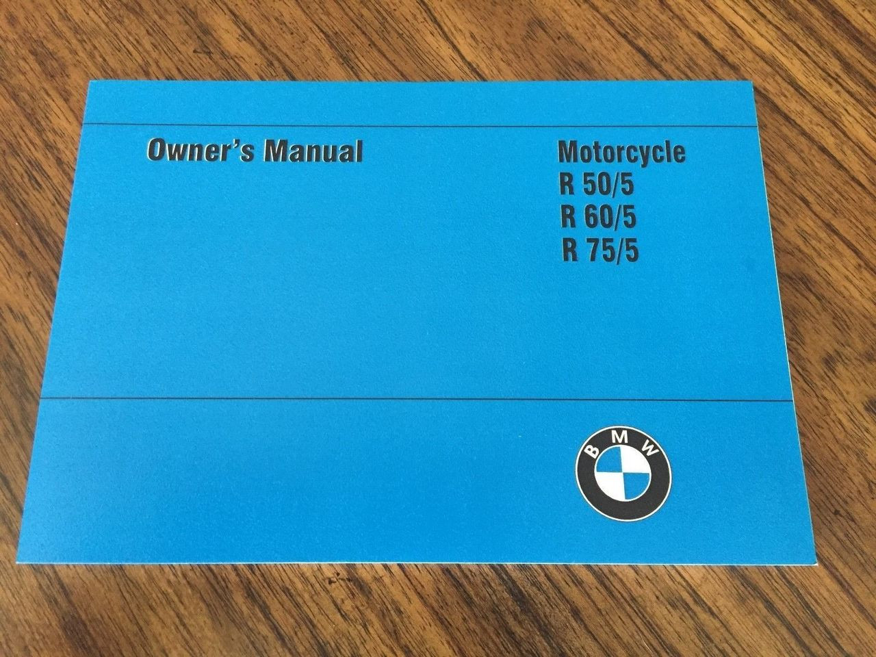 OWNERS MANUAL R50/5-R75/5- KC1185