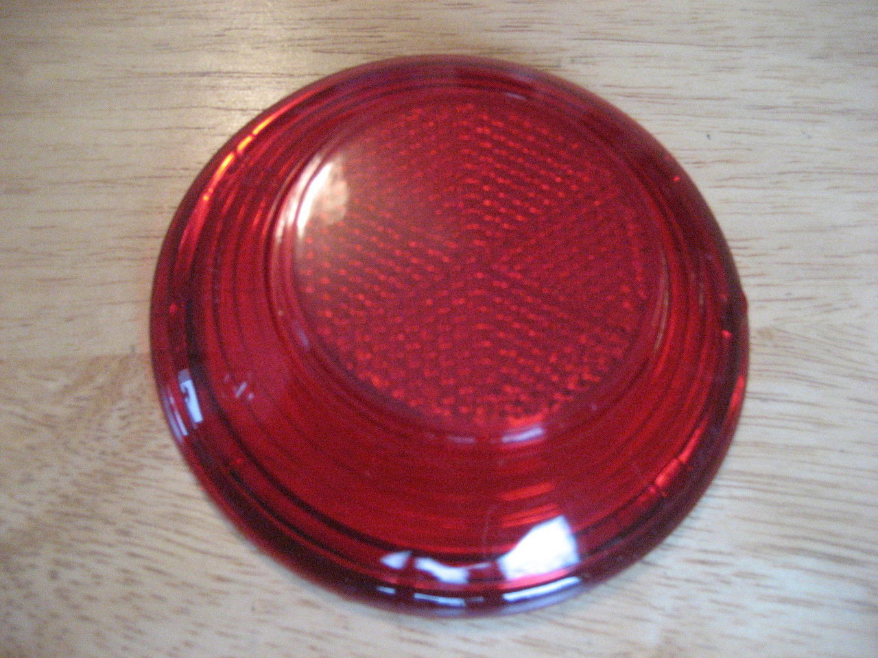 TAIL LIGHT LENS TO FIT THE COFFEE CAN ON REAR FENDERS - 63548054136