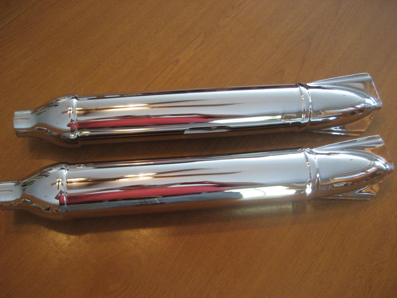 CHROME BIRDTAIL MUFFLERS - 18124090005-1