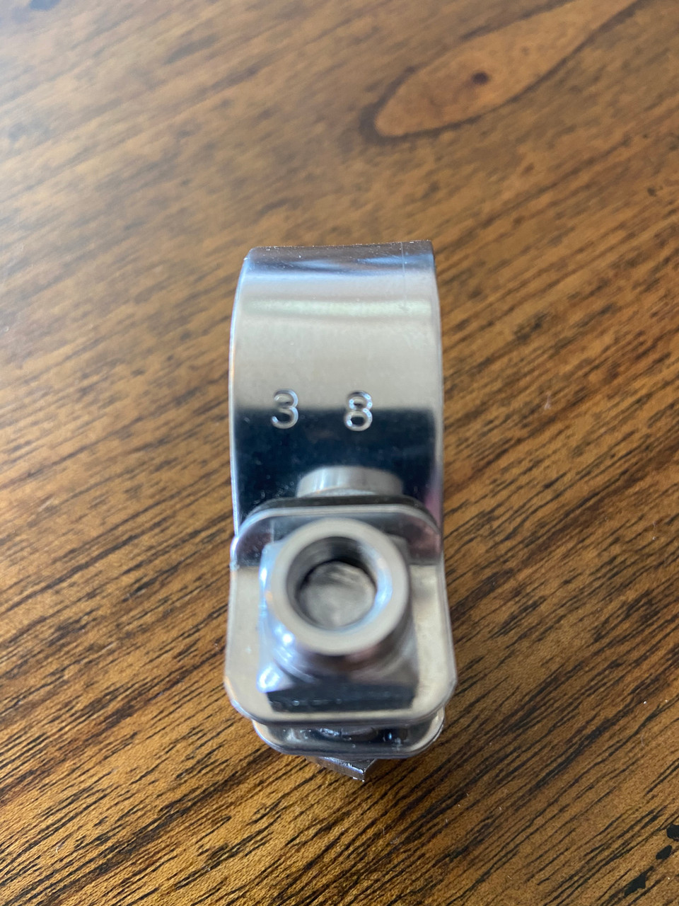 38 MM STAINLESS EXHAUST PIPE CLAMP- 18211336553-1