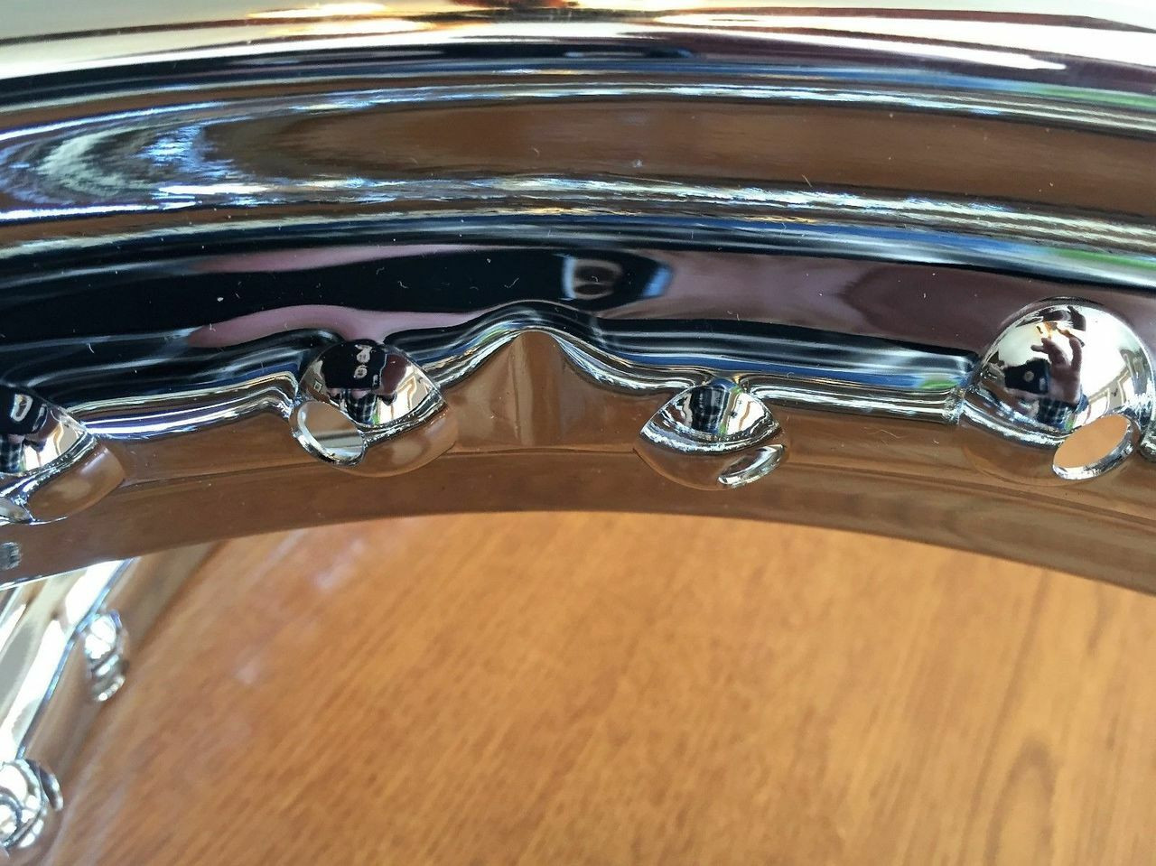 CHROME WHEEL 2.15X19 5MM SPOKE 1/2 HUB - 36314038324