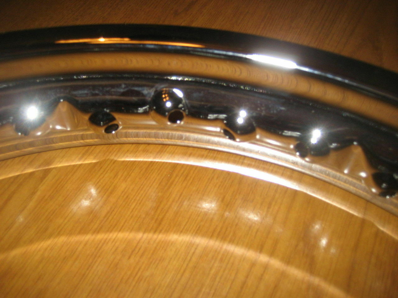 GERMAN MADE CHROME WHEEL 2.15X19 4MM SPOKE FULL HUB - 36314038326