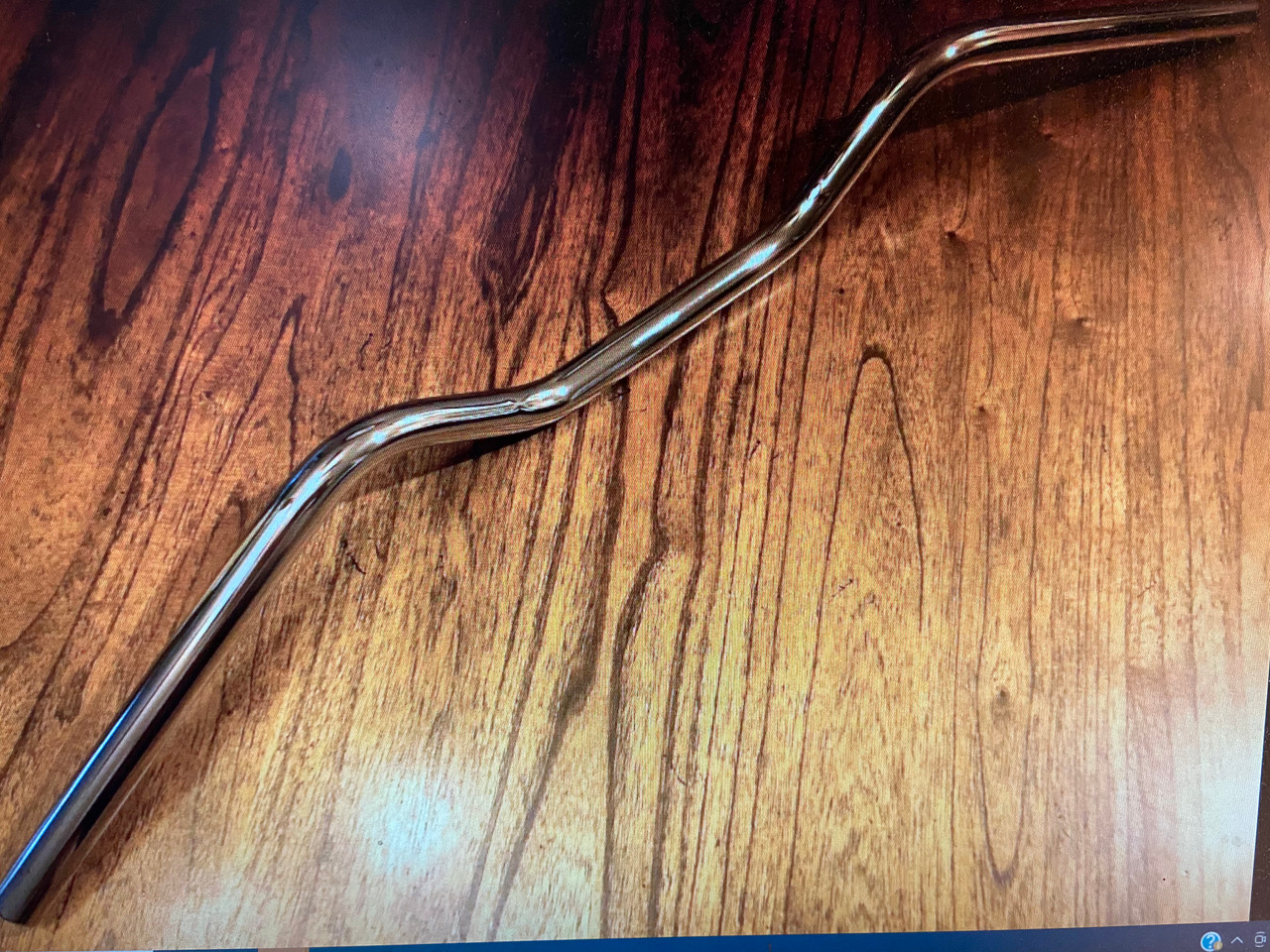 PLUNGER HANDLEBAR, NICE CHROME!! - 32712072027