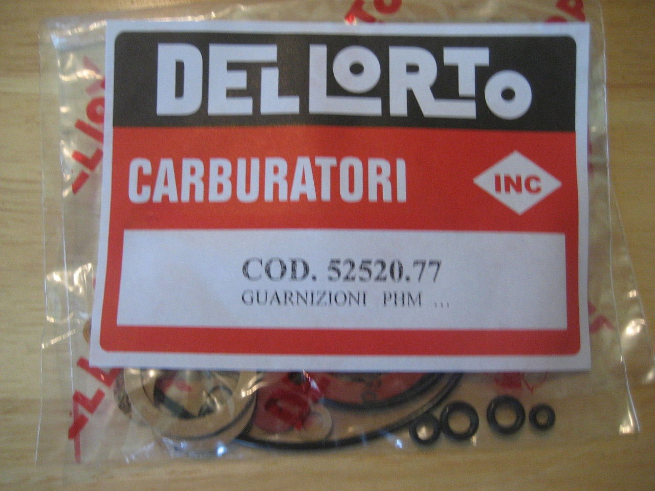 DELLORTO CARB GASKET SET (1) CARB - 13111000000