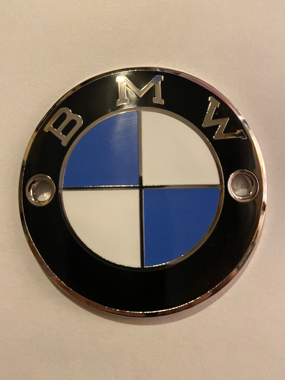 PRE 1970 ENAMEL TANK BADGE  - 51140035269