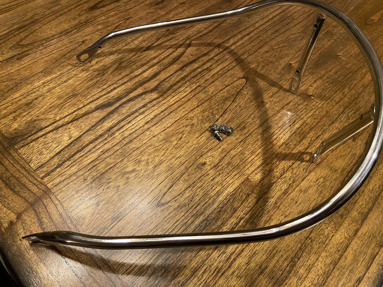 SWB SEAT CHROME GRAB RAIL SHIPS FREE!- 52531232033